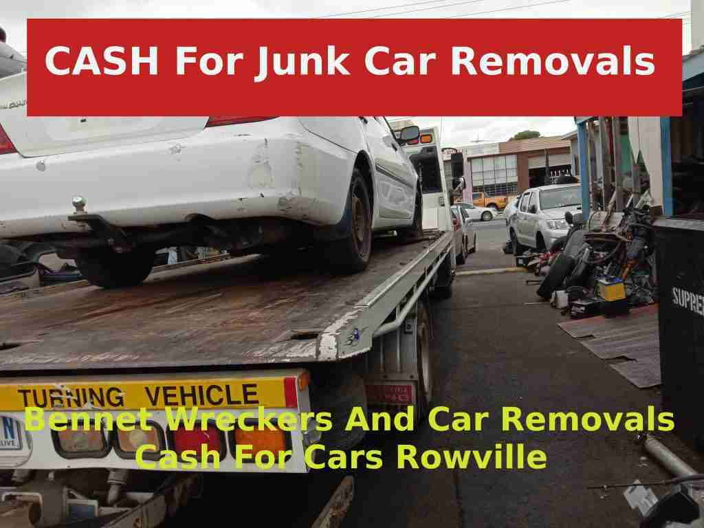 CASH FOR CARS REMOVAL IN ROWVILLE