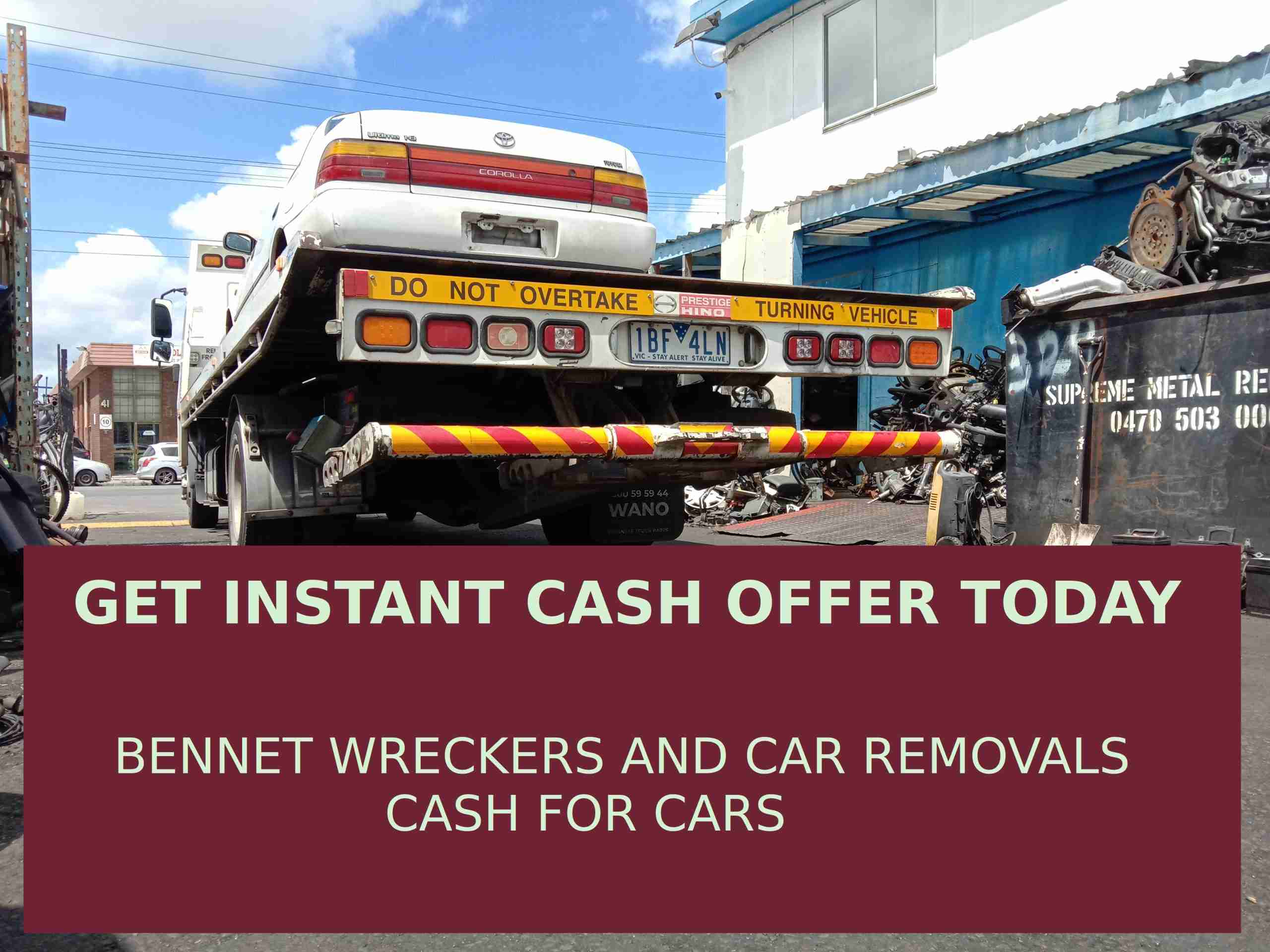 Contact Us for Cash For Cars in Mewlbourne
